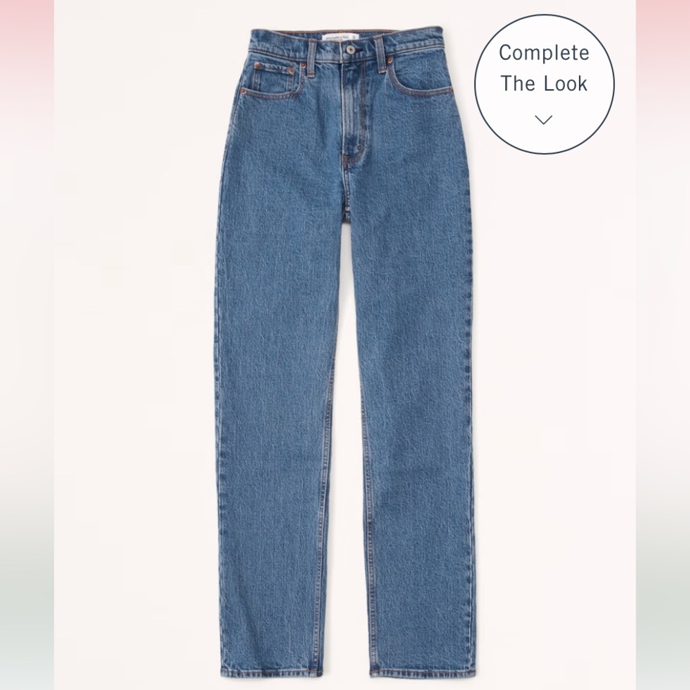 Abercrombie & Fitch 90’s Straight Ultra High Rise Jeans